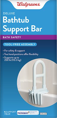 Bathtub support bar