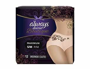 Always Discreet protection