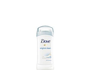 Dove, Axe or Degree personal care