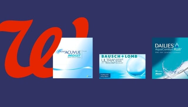 Walgreen contacts Clearance