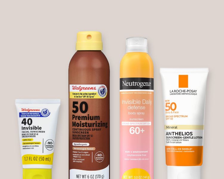 Suncare products 2025