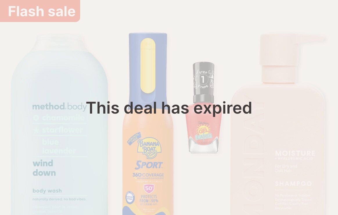 This deal has expired. Wednesday, August 14th 2024.