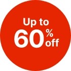 Up to 60% off