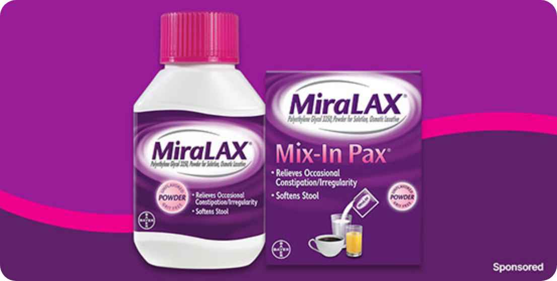 MiraLAX. Sponsored.