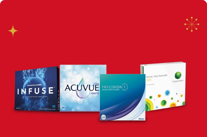 30% OFF all Contact Lenses. Order now.